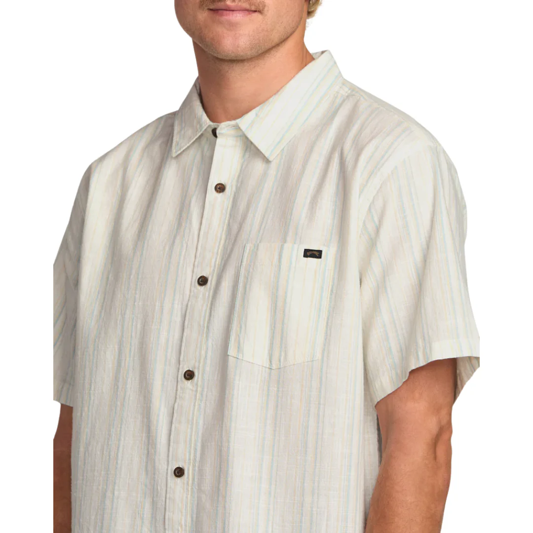 Billabong Men's All Day Stripe SS - Image 3