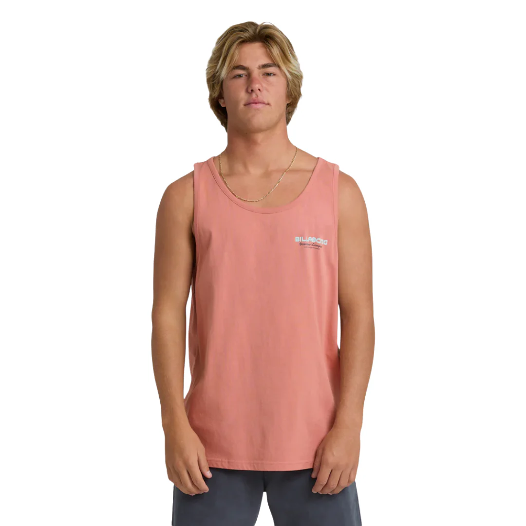 Billabong Men's Tailgating Tank - Ash Rose