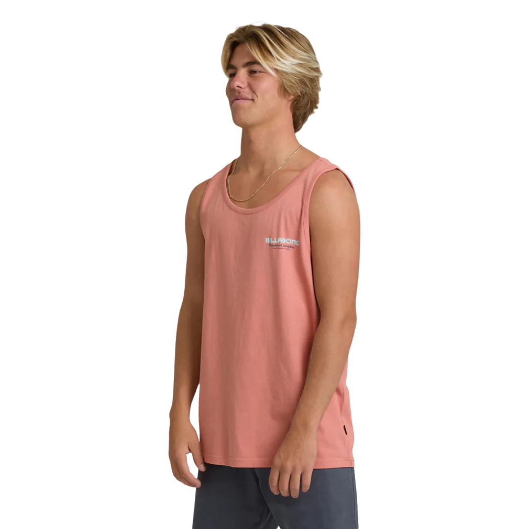 Billabong Men's Tailgating Tank - Ash Rose - Image 3