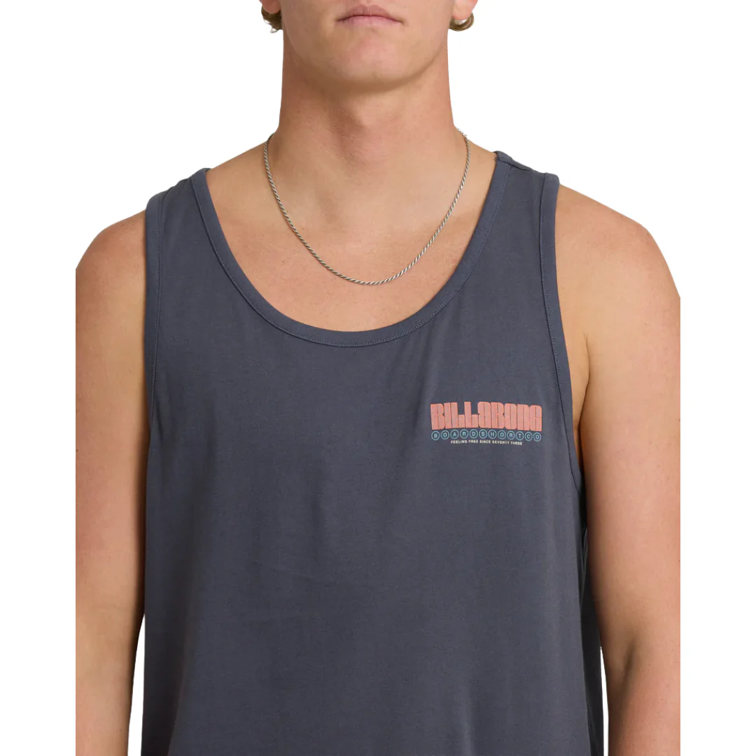 Billabong Men's Broadstreet Tank - Graystone - Image 4