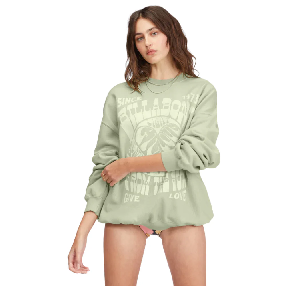 Billabong Women's Ride In Crew - Image 4