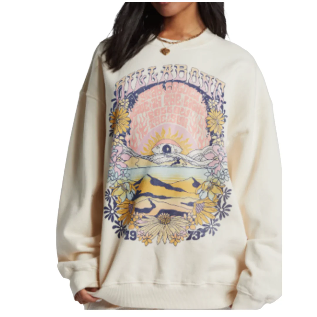Billabong Women's Ride In Crew - Image 9