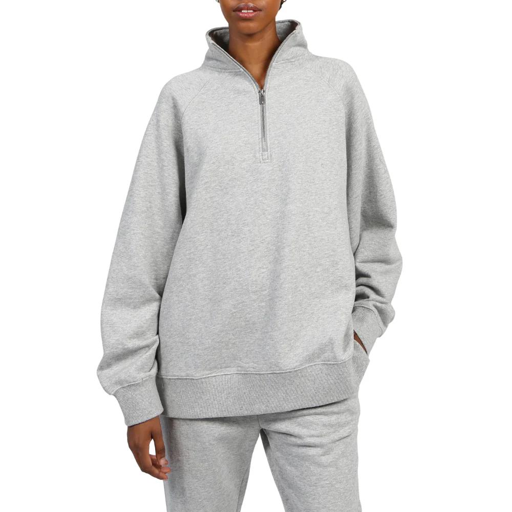 Brunette Half-Zip NYBF Crew - Image 3