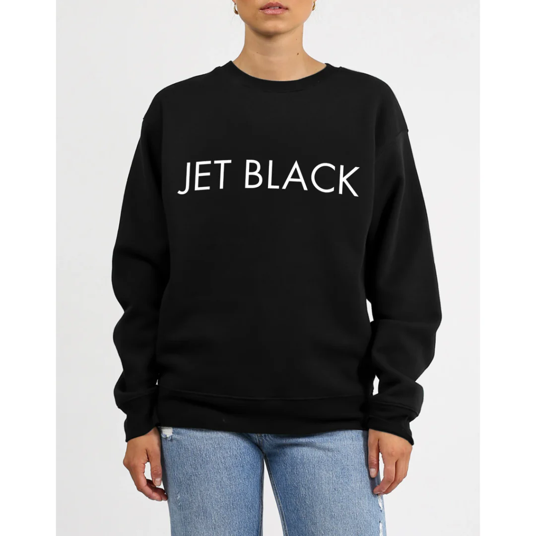 Brunette Jet Black NYBF Crew - Image 2