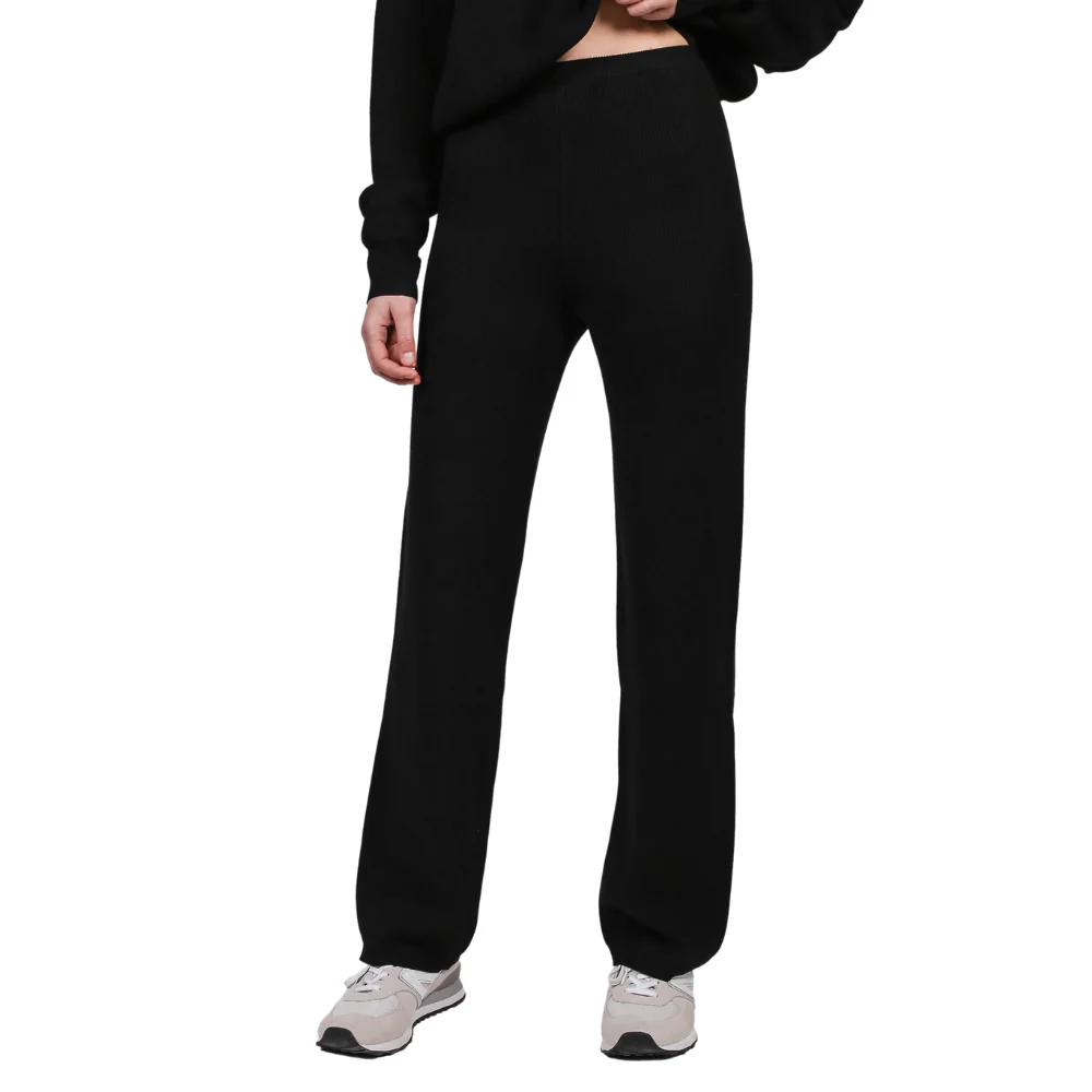 Brunette Ribbed Knit Pant - Image 4