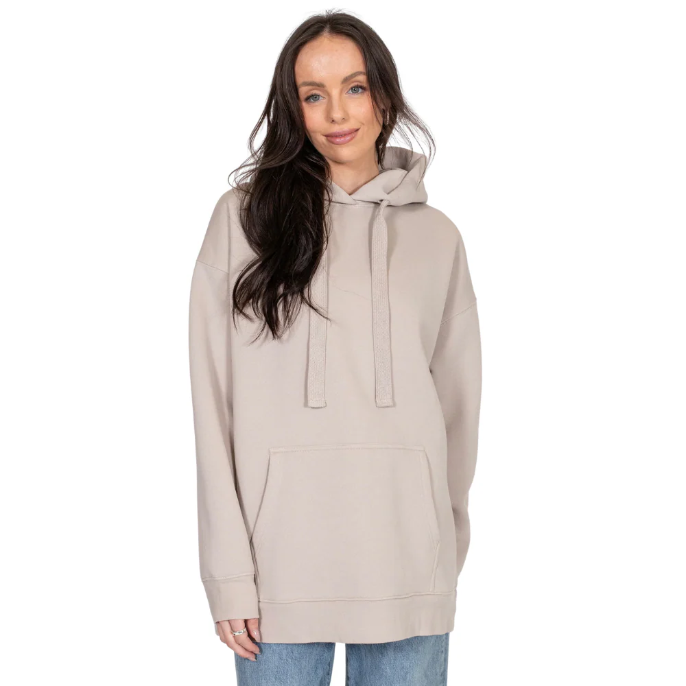 Brunette The "BABES SUPPORTING BABES" Big Sister Hoodie - Image 2