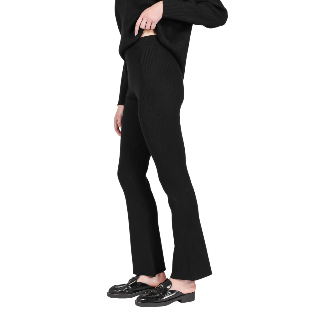 Brunette The Ribbed Flared Pant - Image 2