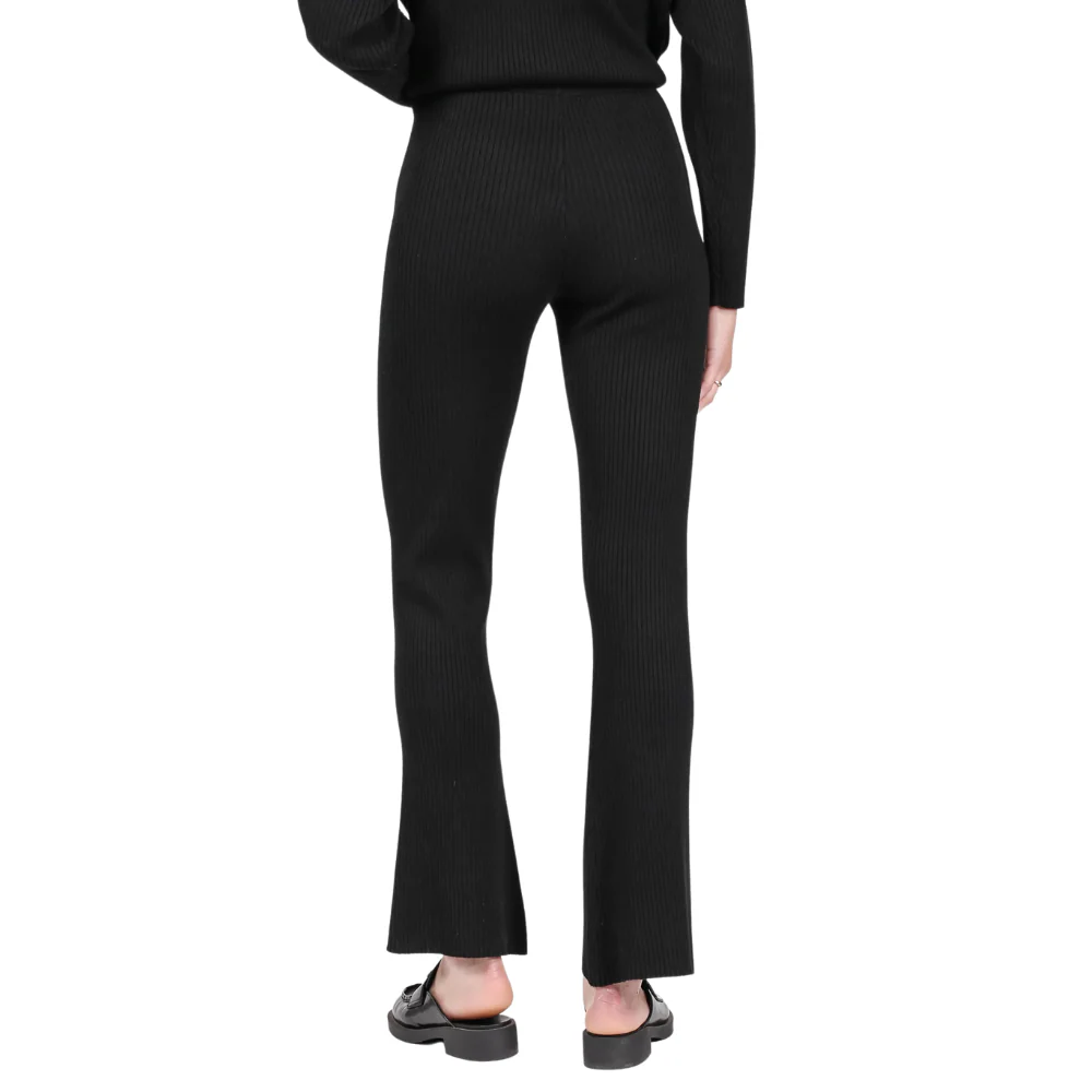 Brunette The Ribbed Flared Pant - Image 3