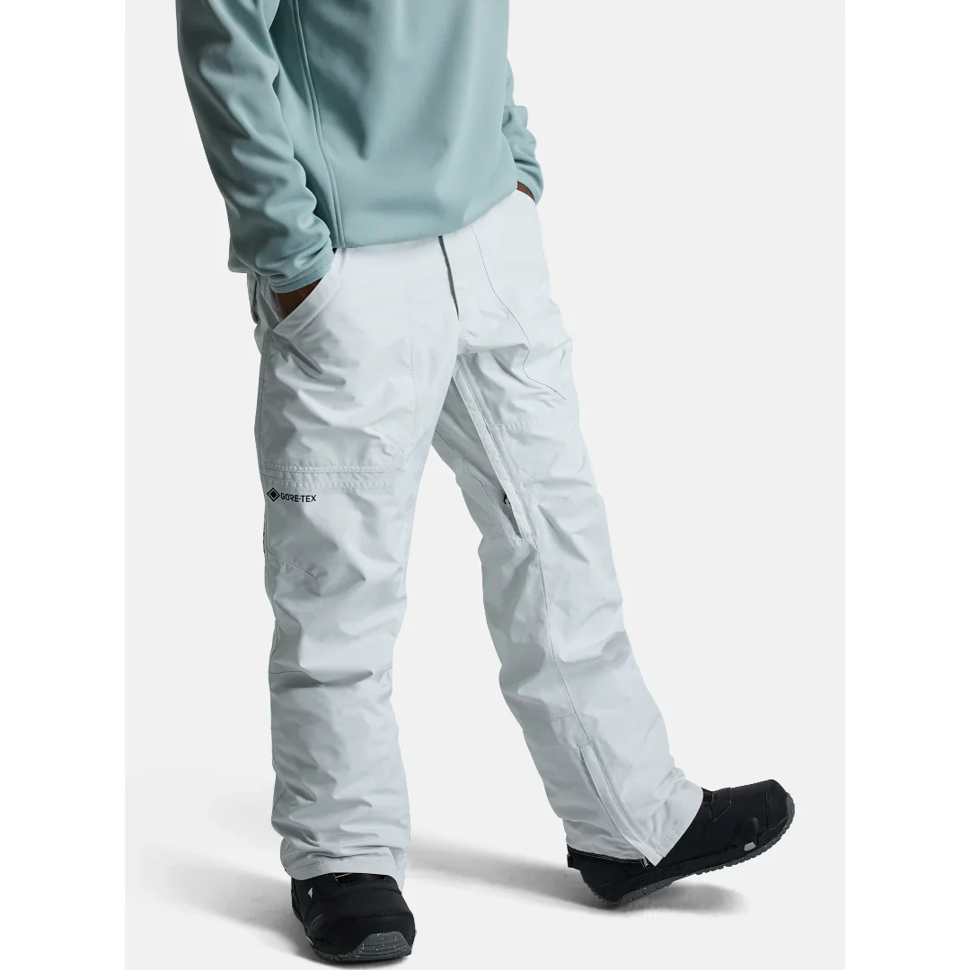 Burton Gore-Tex Ballast Snow Pants - Stout White - Image 3