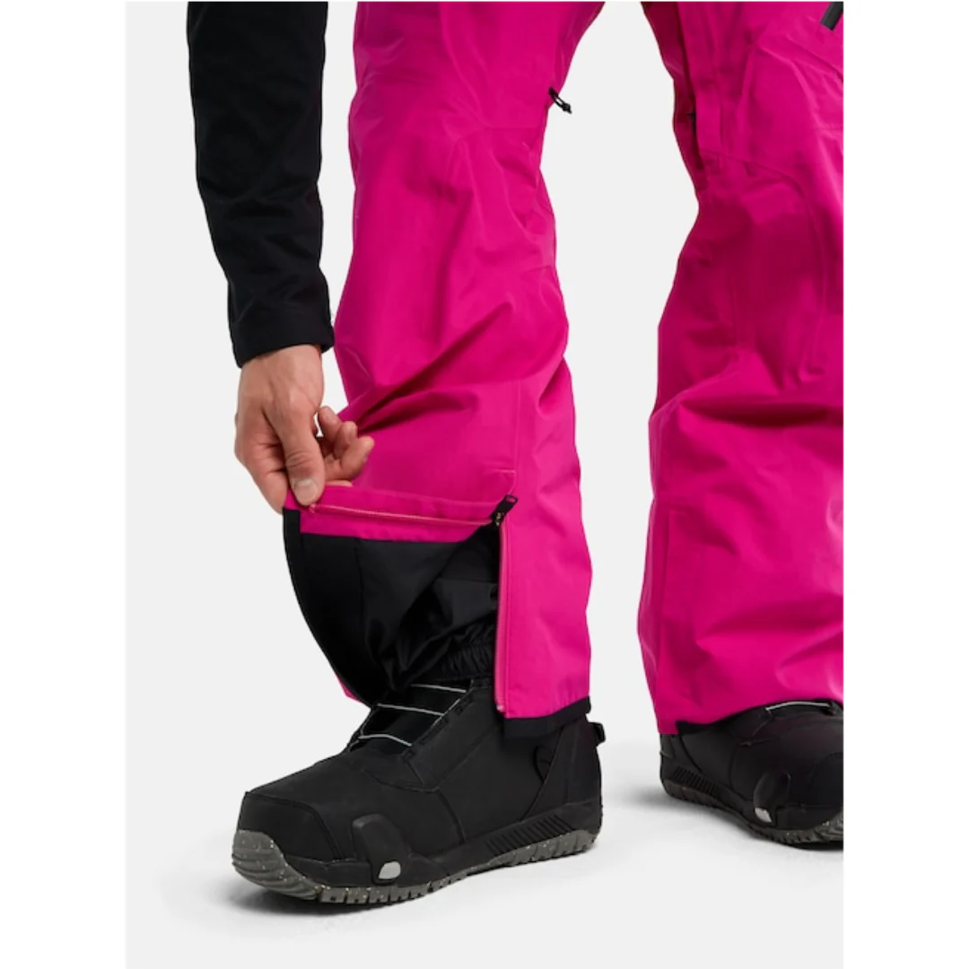 Burton Men's [ak] Cyclic GORE‑TEX 2L Pants - Very Berry - Image 8
