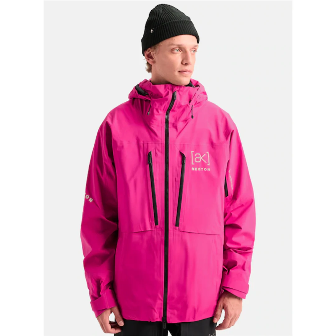 Burton Men's [ak] Hover GORE‑TEX C-Knit 3L Stretch Jacket - Very Berry - Image 2