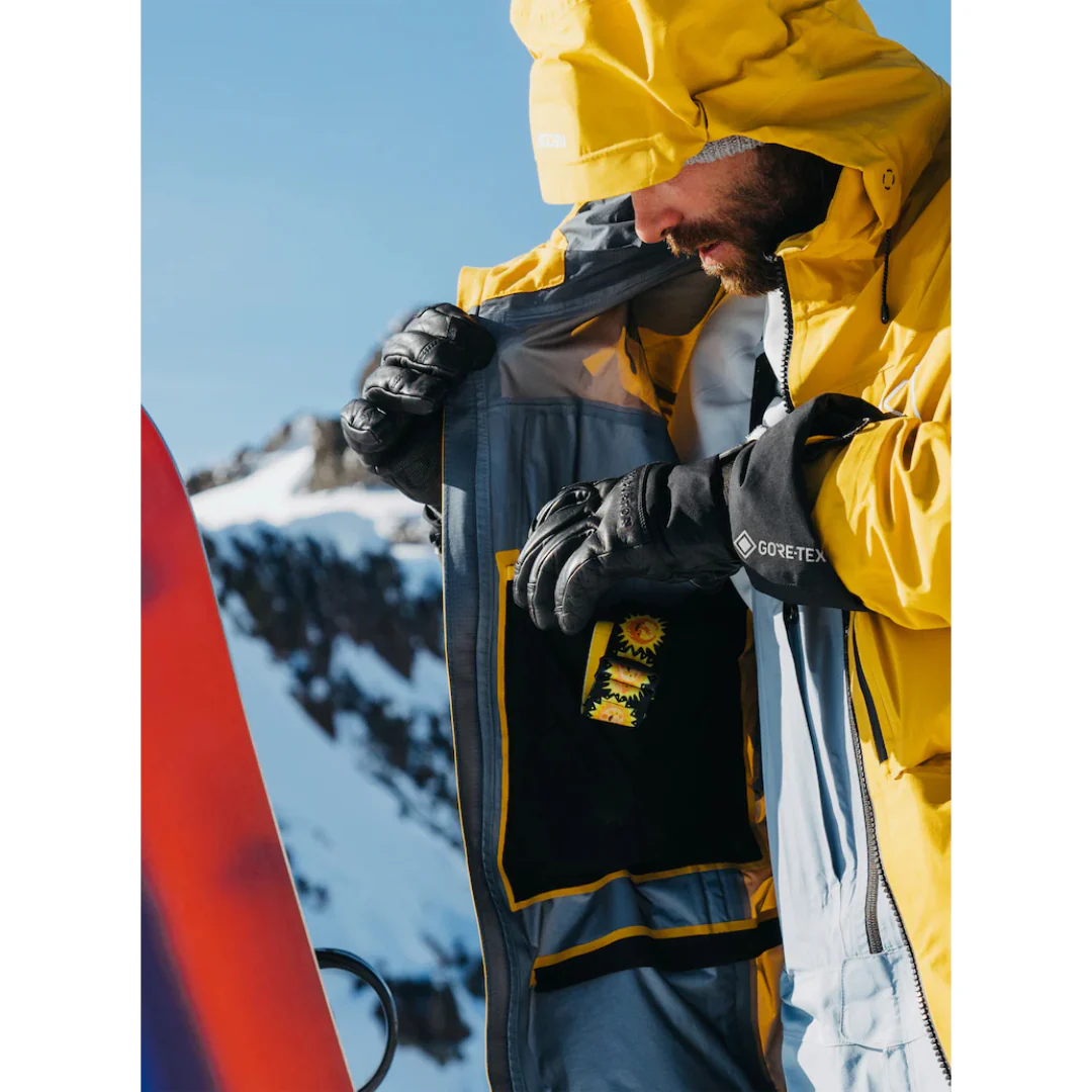 Burton Men's [ak] Hover GORE-TEX Stretch 3L Jacket - Goldenrod - Image 7