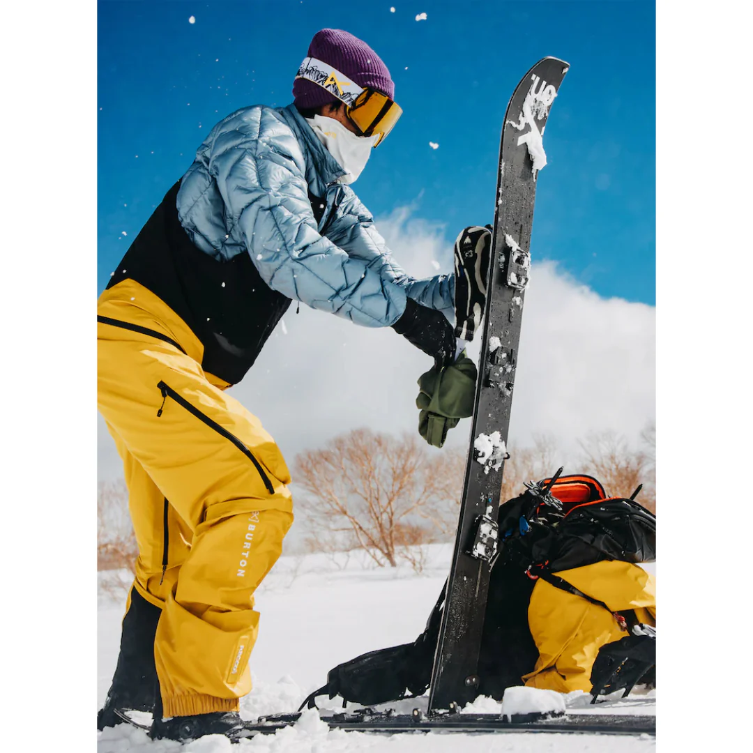 Burton Men's [ak] Kalausi GORE-TEX C-Knit 3L Bib Pants - Goldenrod - Image 3