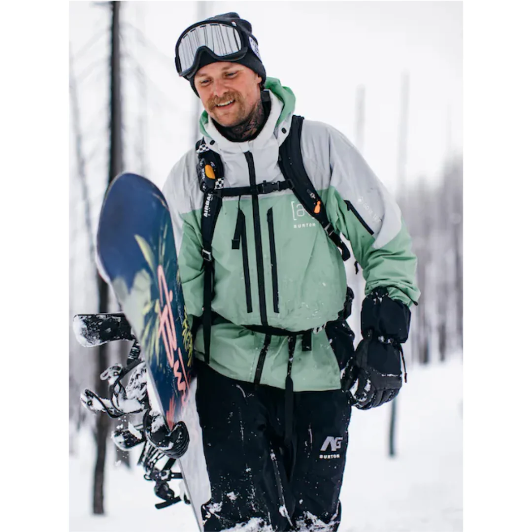 Burton Men's [ak] Swash GORE‑TEX 2L Jacket - Gray CL/STSA - Image 3