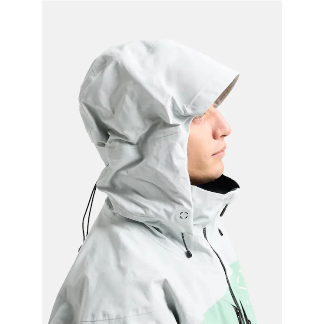Burton Men's [ak] Swash GORE‑TEX 2L Jacket - Gray CL/STSA - Image 7