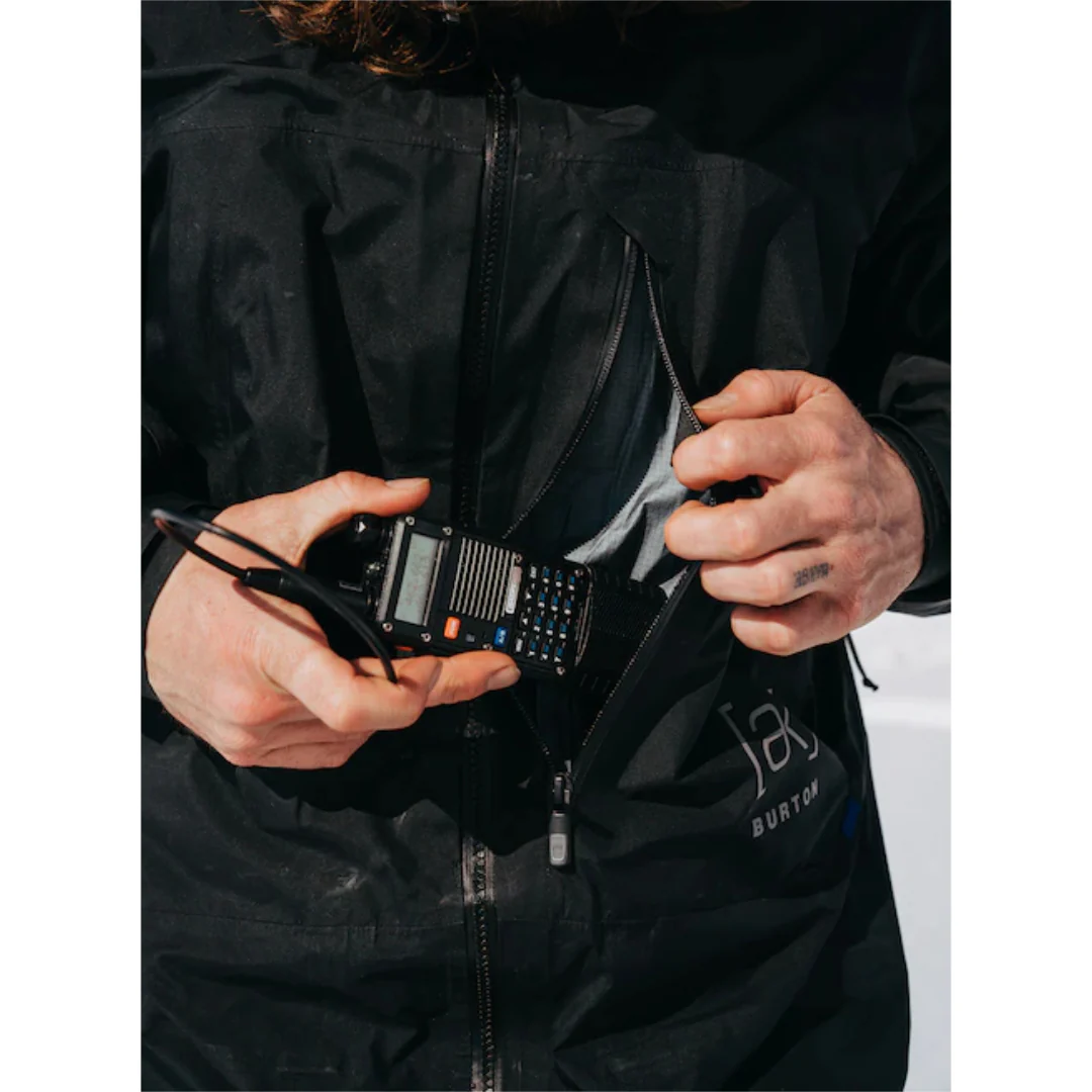 Burton Men's [ak] Tusk GORE-TEX 3L PRO Jacket - True Black - Image 2