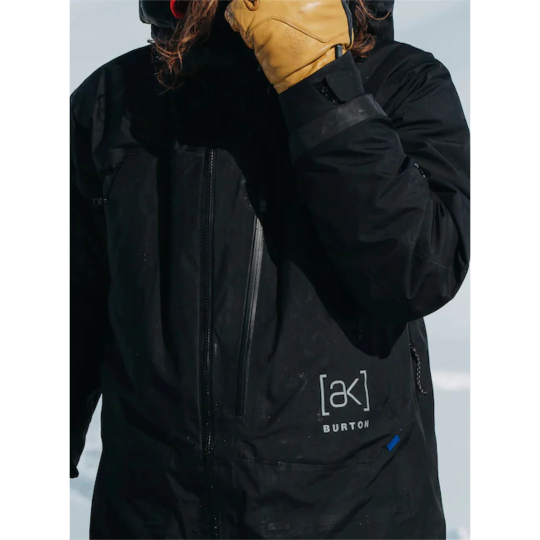 Burton Men's [ak] Tusk GORE-TEX 3L PRO Jacket - True Black - Image 5