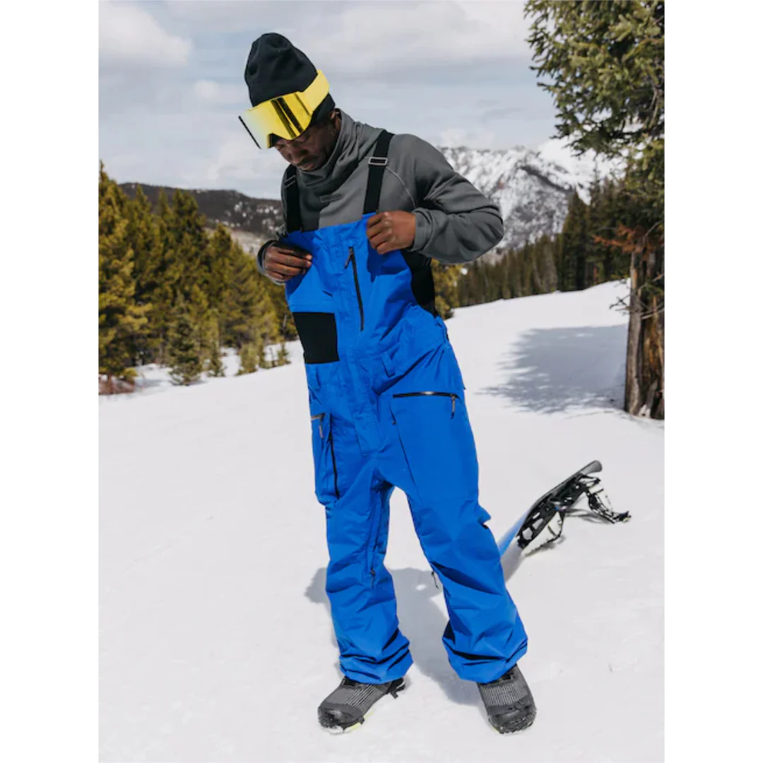 Burton Men's Carbonate GORE-TEX 3L Bib Pants - Jake Blue - Image 6