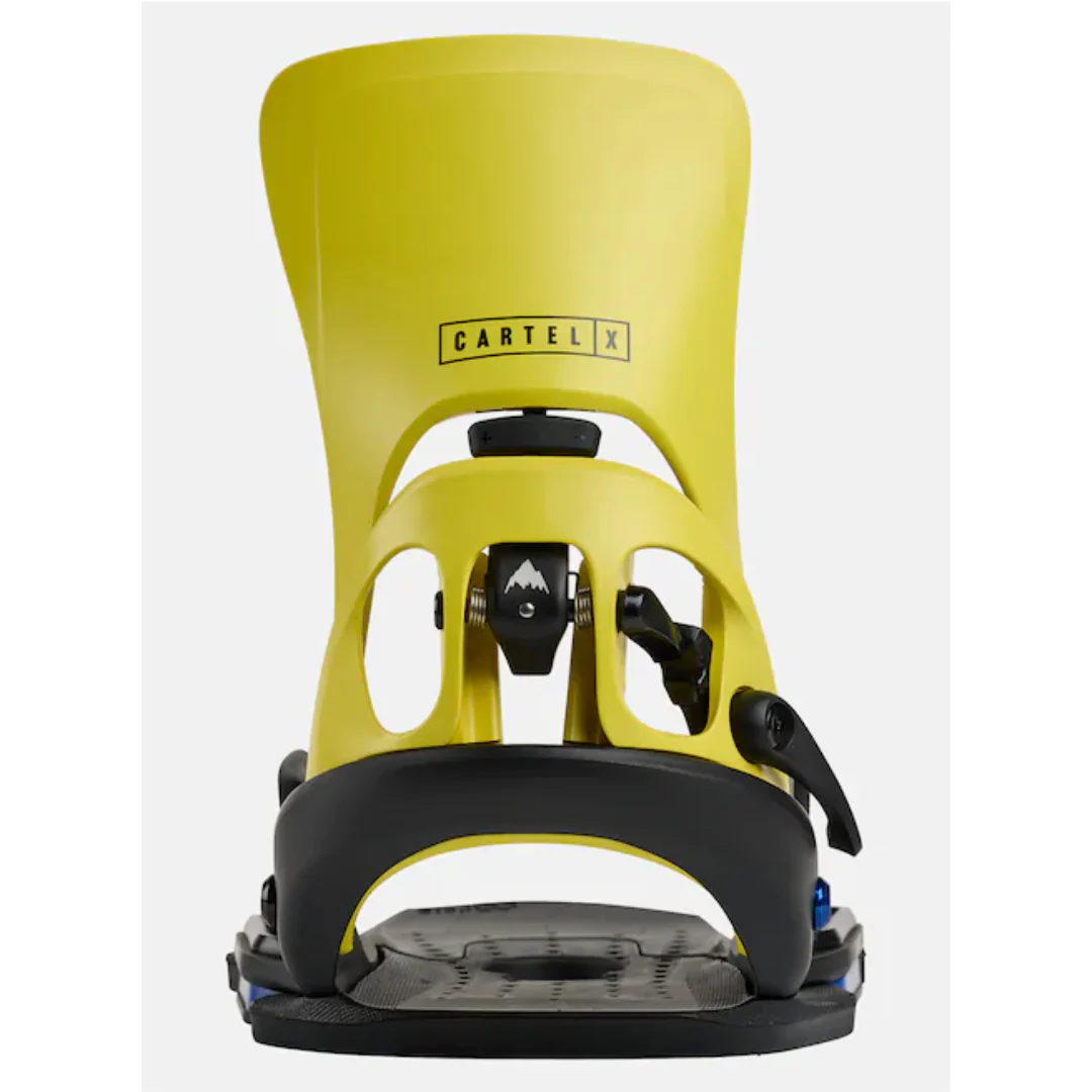 Burton Men's Cartel X EST Step On Snowboard Binding -Atomic Yellow/Black - Image 3
