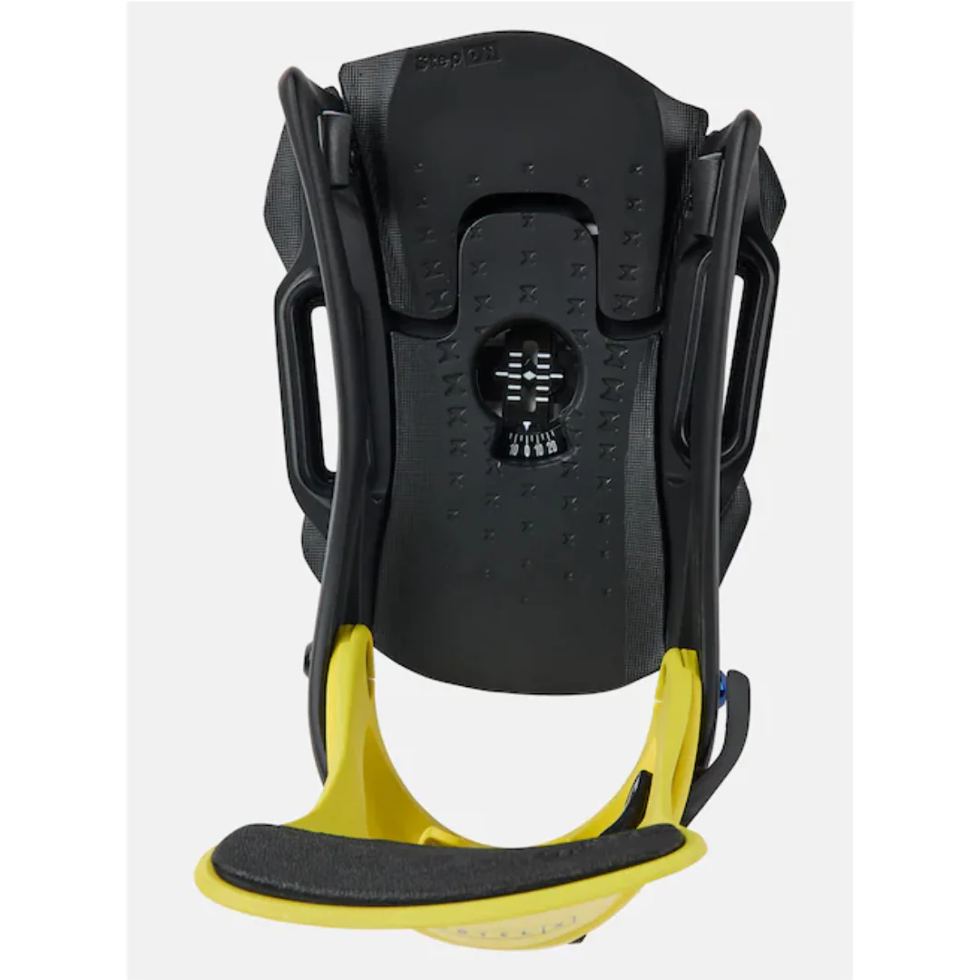 Burton Men's Cartel X EST Step On Snowboard Binding -Atomic Yellow/Black - Image 5