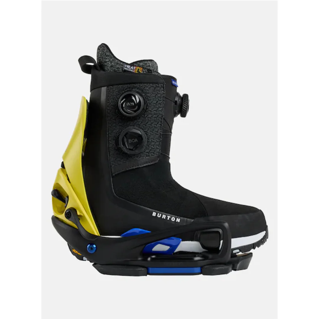 Burton Men's Cartel X EST Step On Snowboard Binding -Atomic Yellow/Black - Image 6
