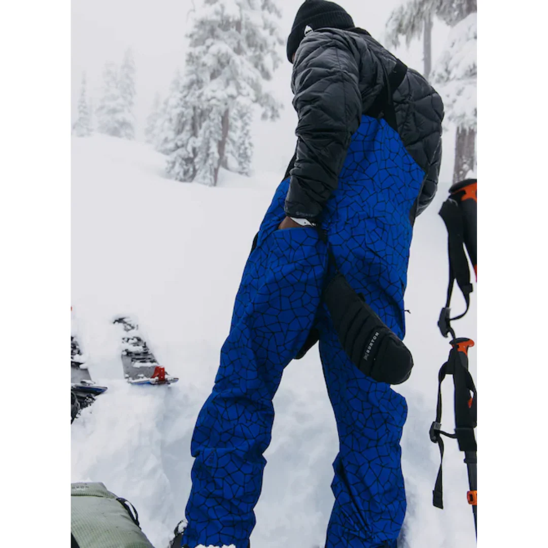 Burton Men's Cyclic GORE-TEX 2L Bib Pants - Jake Blue Ossicone - Image 5