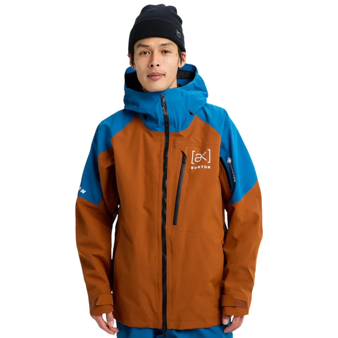 Burton Men's Cyclic GORE‑TEX 2L Jacket - Chestnut Brown/Blue Teal