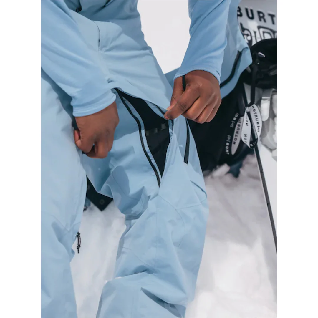Burton Men's Cyclic Gore-Tex 2L Snow Pants - Dusty Blue - Image 7