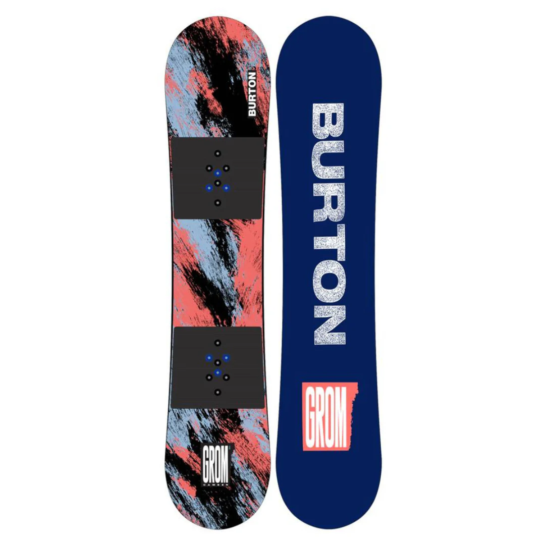 Burton Boy's Grom Camber Snowboard-Multi