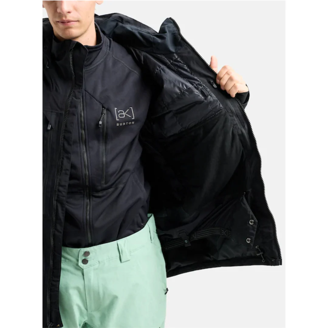 Burton Men's Men's [ak] Swash GORE-TEX Jacket - True Black - Image 9