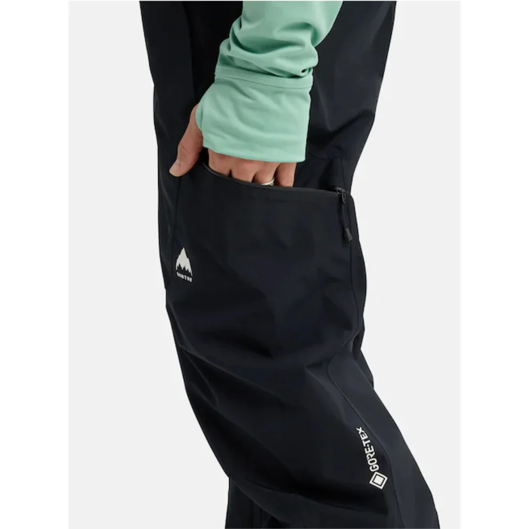 Burton Men's Reserve Gore-Tex 2L Bib Snowpants-True Black - Image 8