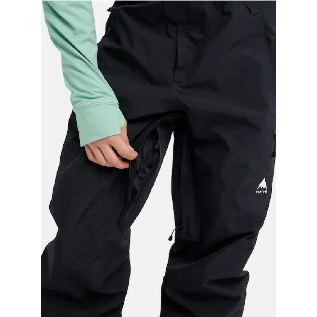 Burton Men's Reserve Gore-Tex 2L Bib Snowpants-True Black - Image 9