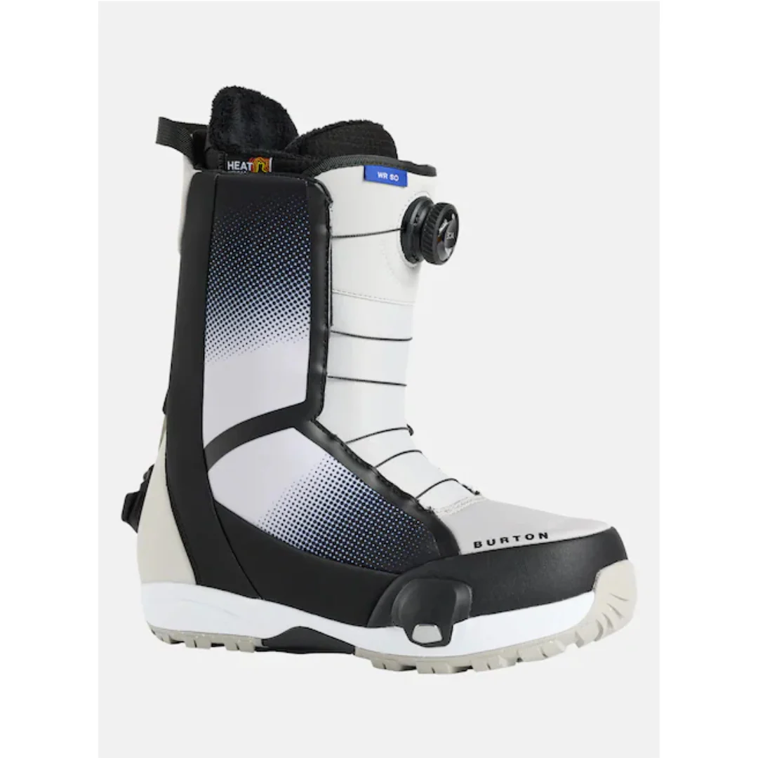 Burton Men's Waverange Step On Boa Snowboard Boots - Gray Cloud