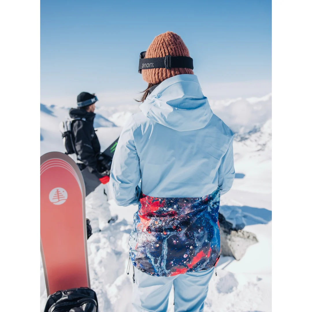 Burton Women's [ak] Kimmy GORE-TEX 2L Anorak Jacket - Moonrise / Nebula - Image 3