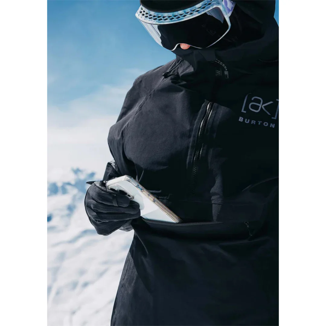 Burton Women's [ak] Kimmy GORE-TEX 2L Anorak Jacket - True Black - Image 5