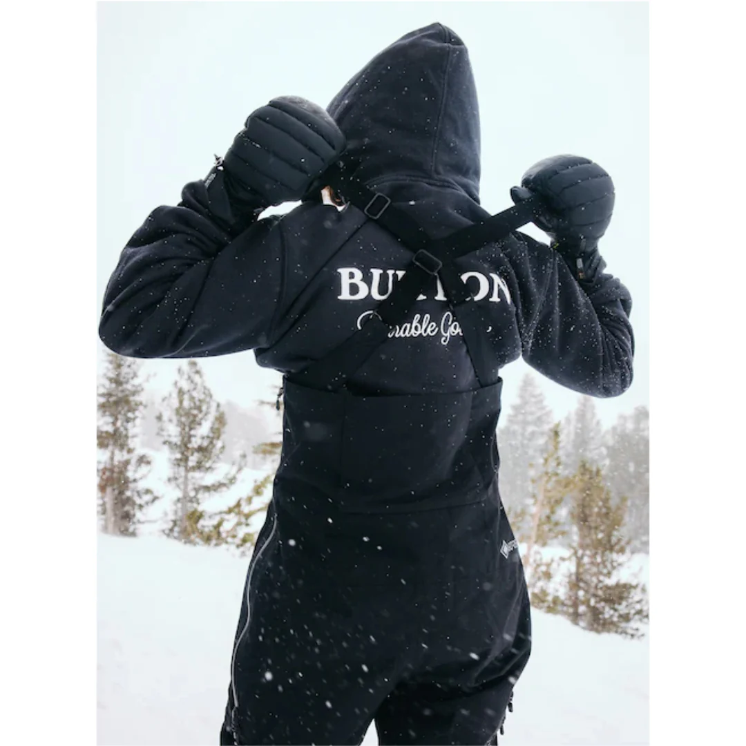 Burton Women's AK Kimmy Gore Tex 2L Bib Snowpants-True Black - Image 4