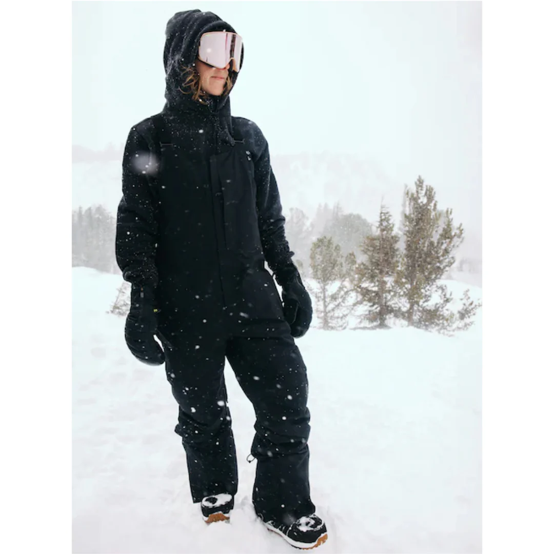 Burton Women's AK Kimmy Gore Tex 2L Bib Snowpants-True Black - Image 9