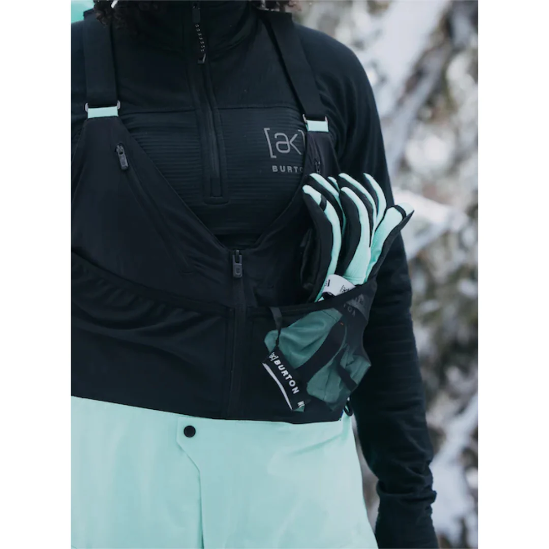 Burton Women's [ak] Tusk GORE-TEX PRO 3L Hi-Top Bib Pants - Powder Mint - Image 4