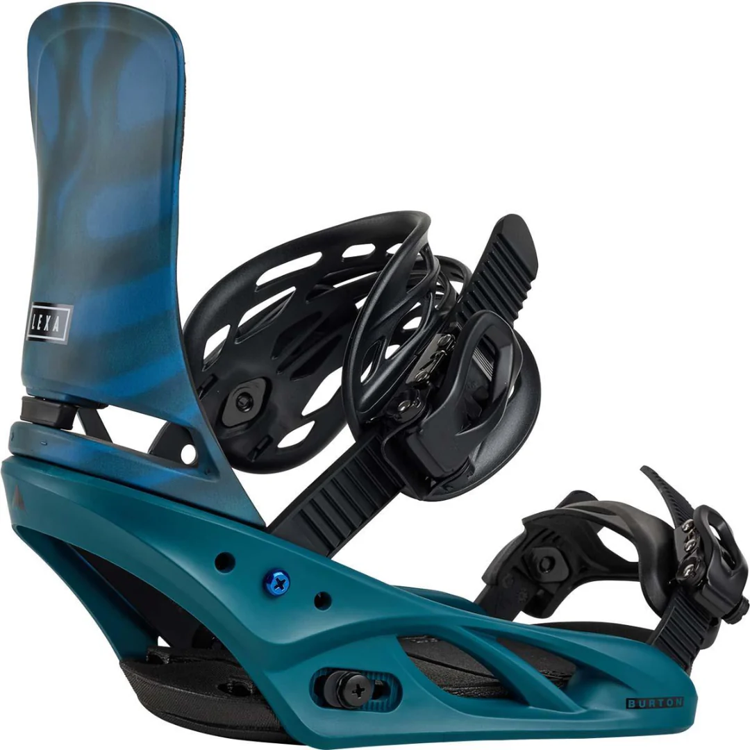 Burton - Women's Lexa Re:Flex Snowboard Bindings - Evergreen Shatter