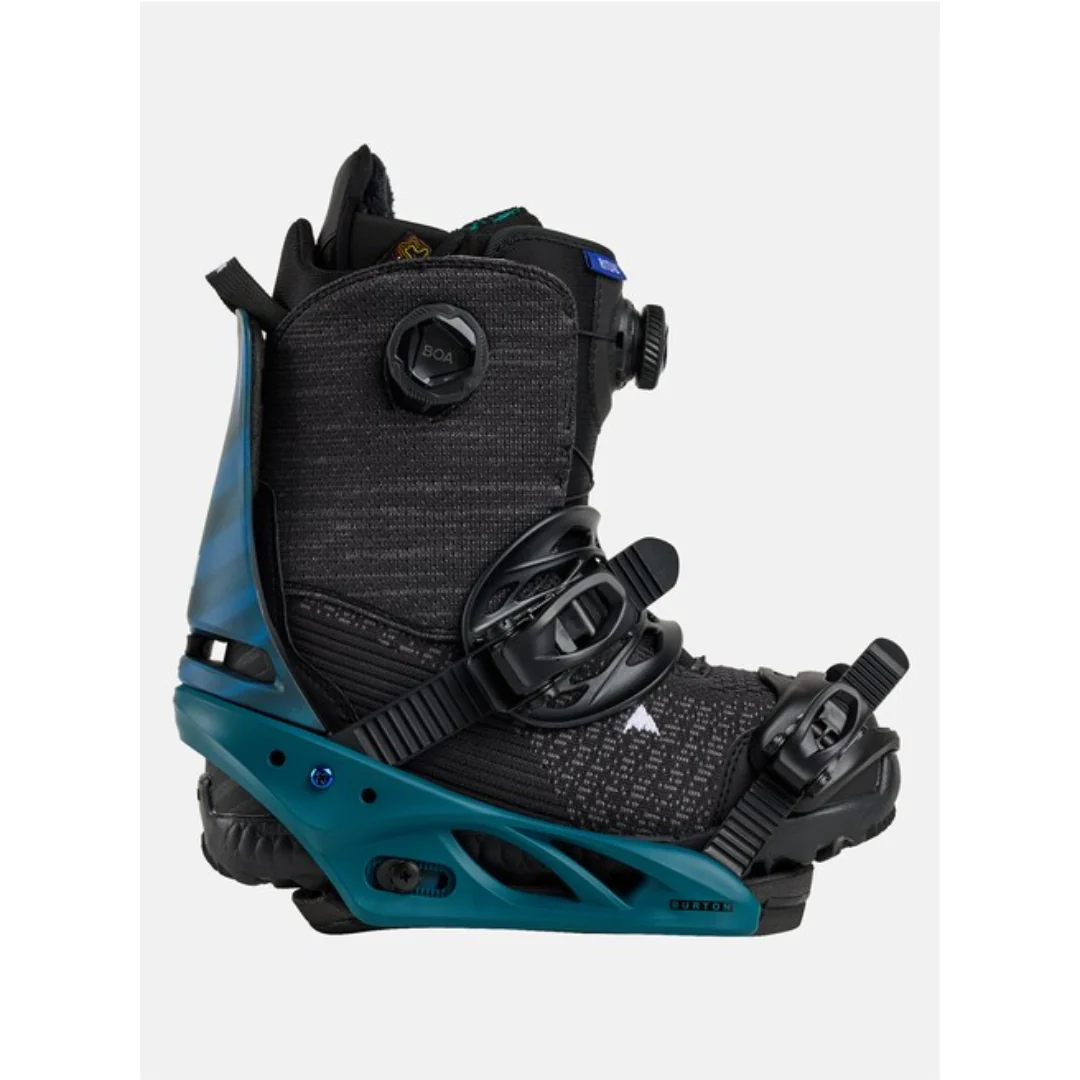 Burton Women's Lexa Snowboard Bindings - Evergreen Shatter - Image 6