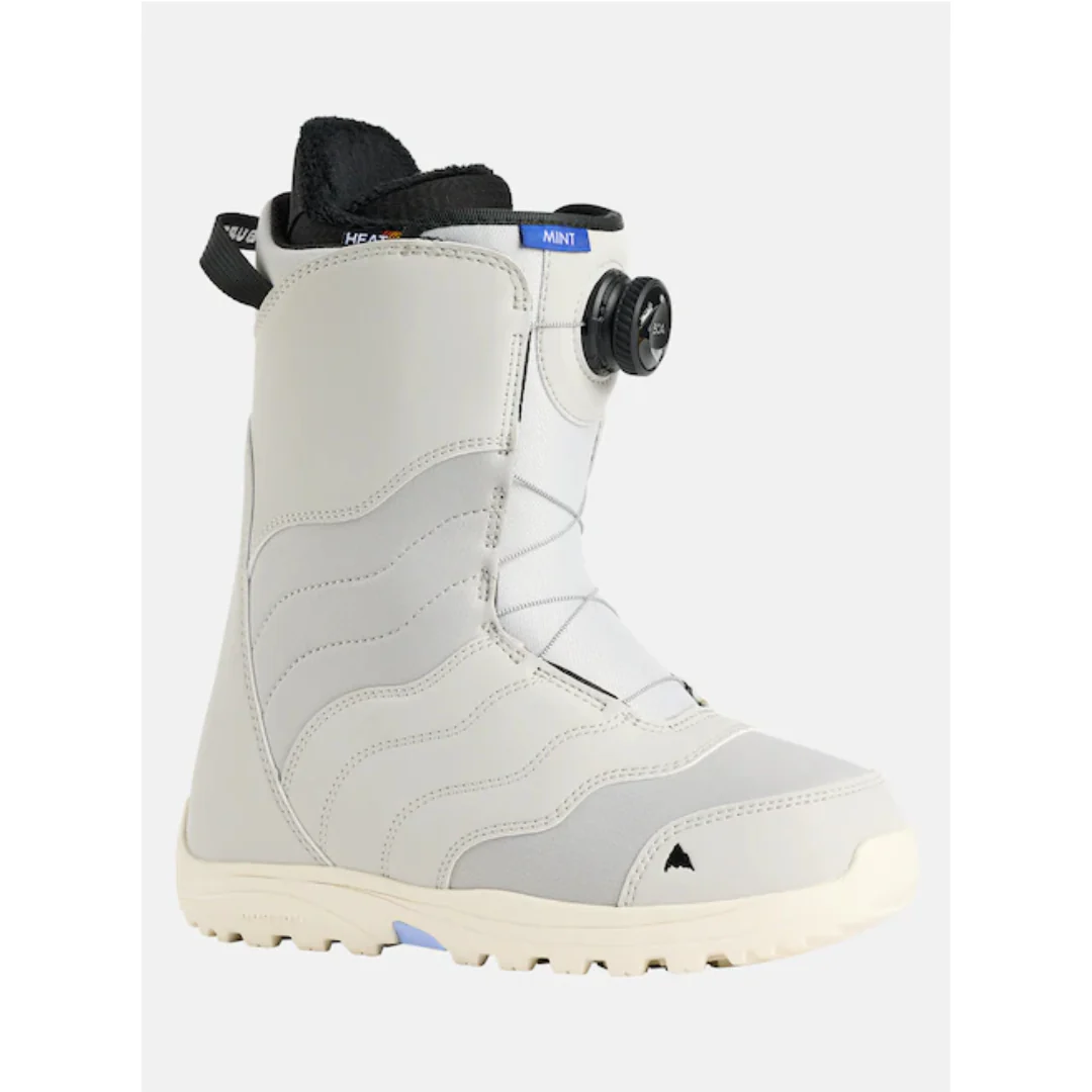 Burton Women's Mint Boa Snowboard Boots - Gray Cloud