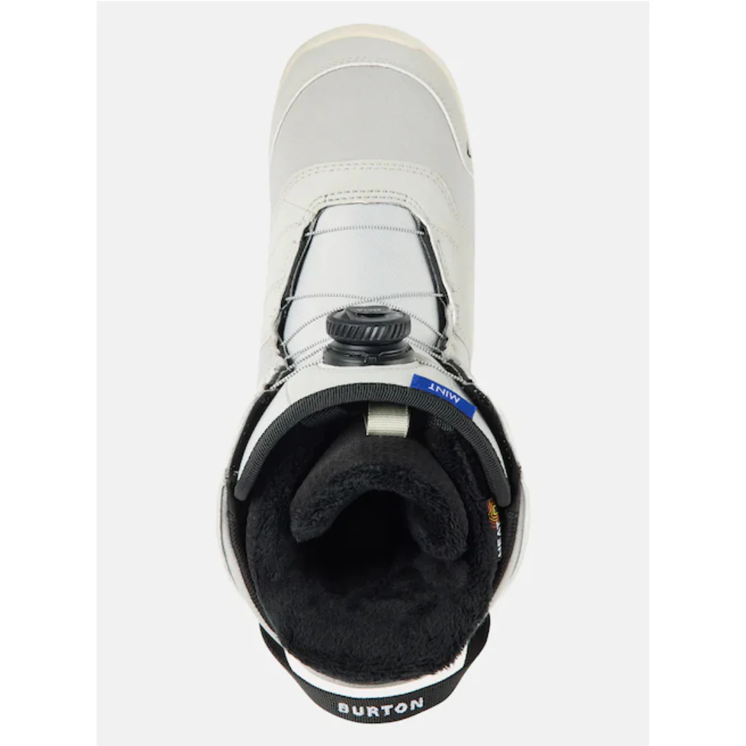 Burton Women's Mint Boa Snowboard Boots - Gray Cloud - Image 6