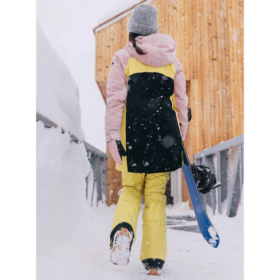 Burton Women's Prowess 2.0 2L Jacket - Powder Blush / Sulfur / True Black - Image 3