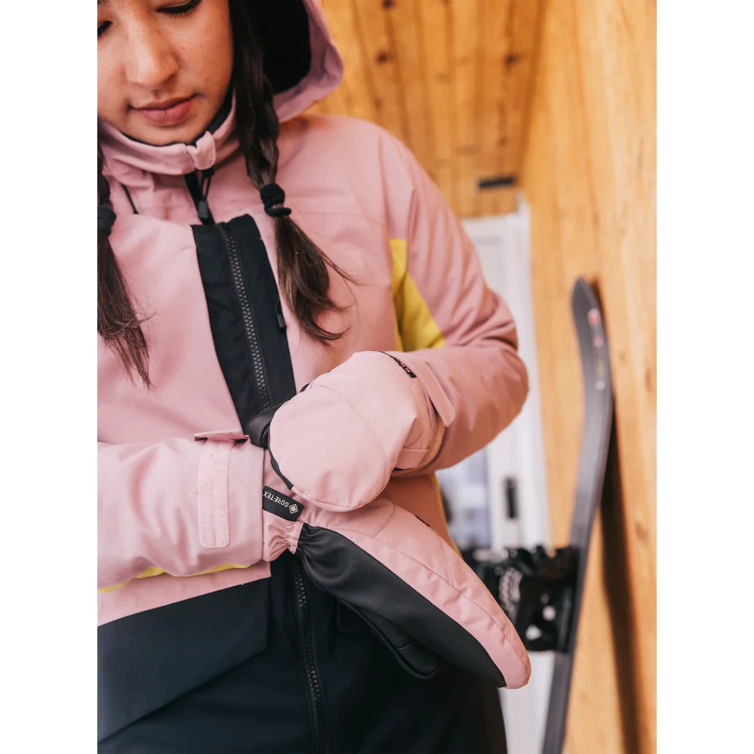 Burton Women's Prowess 2.0 2L Jacket - Powder Blush / Sulfur / True Black - Image 4