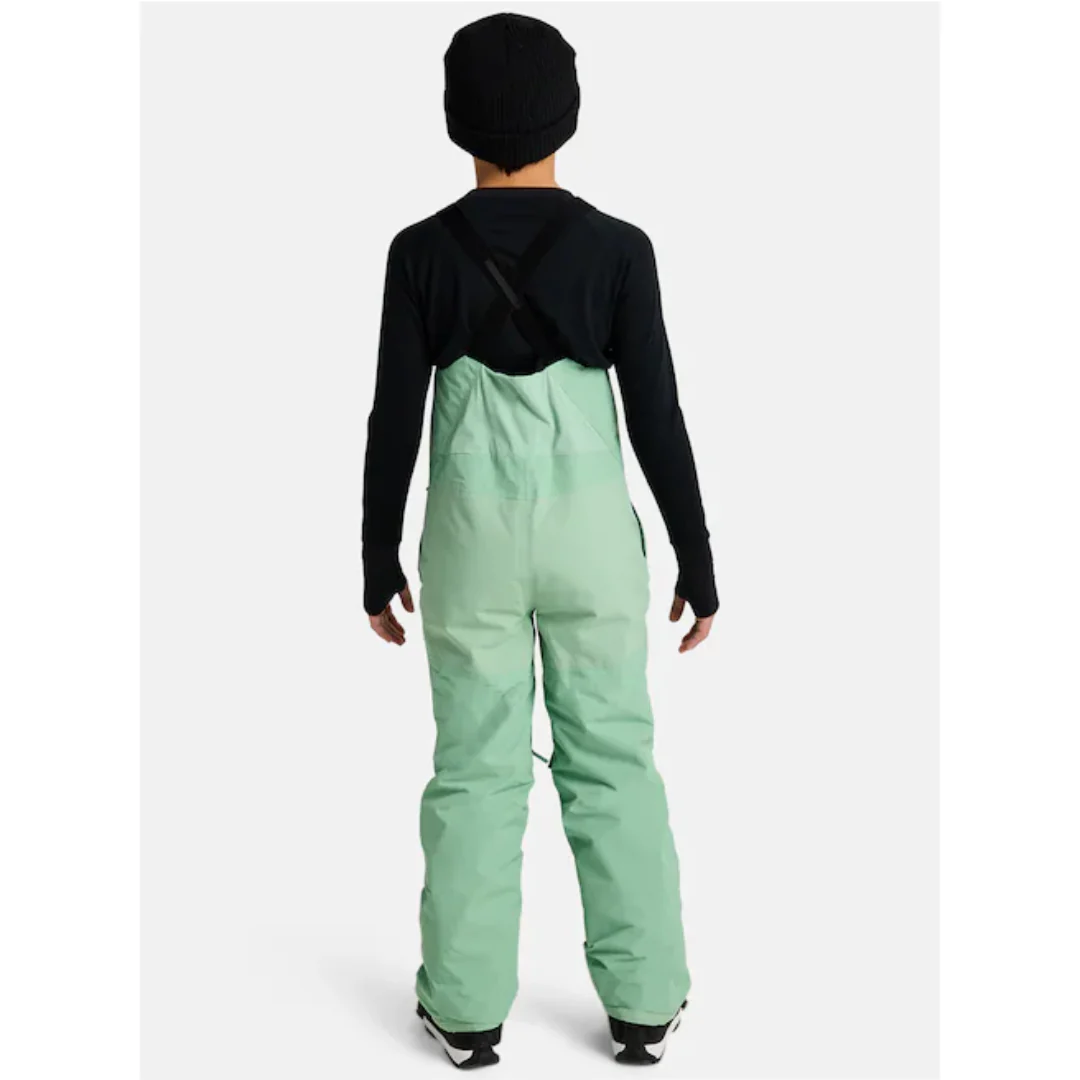 Burton Youth Skylar 2L Bib Snowpants-Soft Sage - Image 3