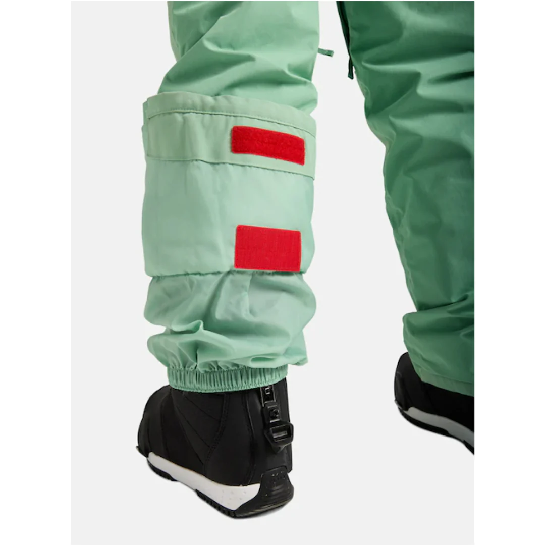 Burton Youth Skylar 2L Bib Snowpants-Soft Sage - Image 7