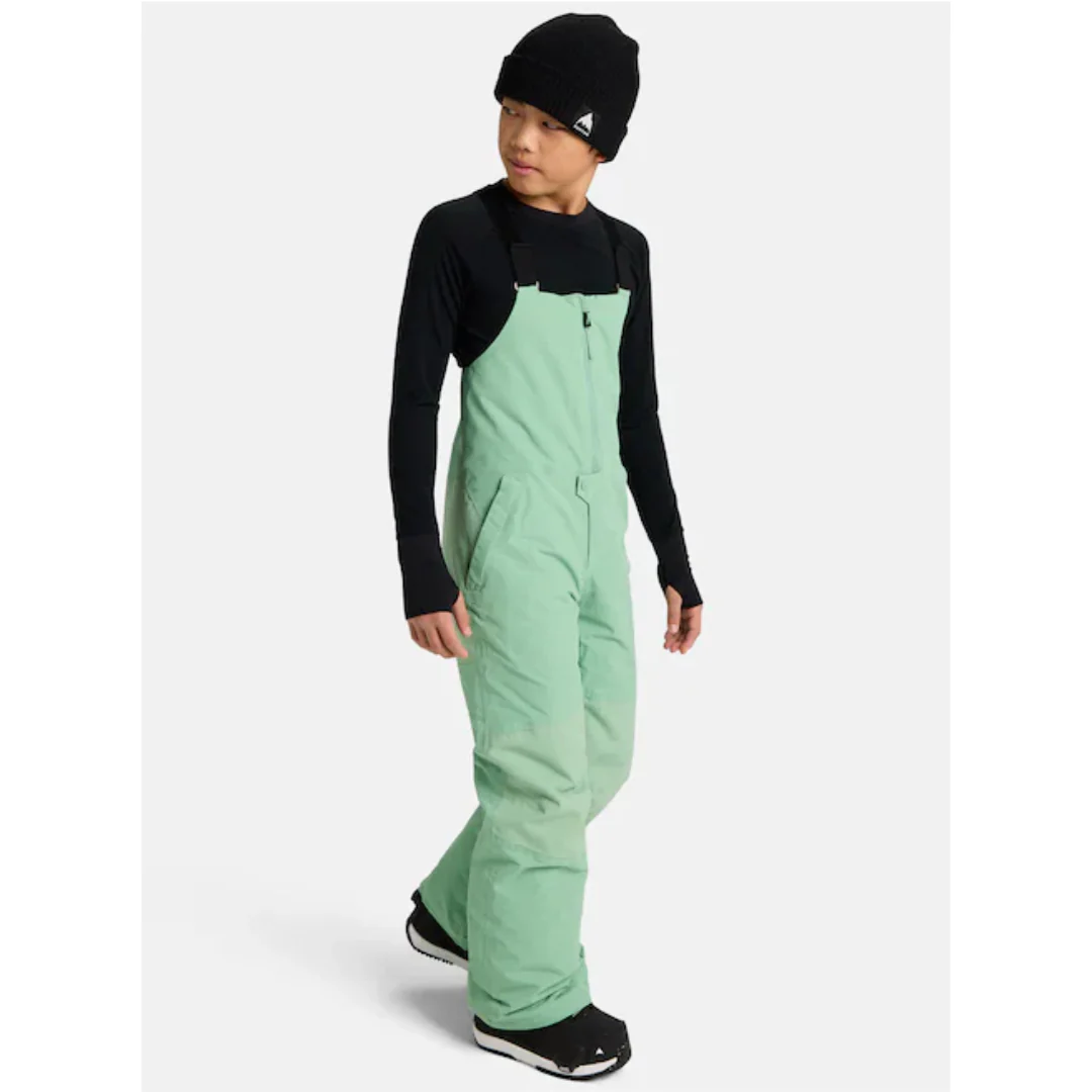 Burton Youth Skylar 2L Bib Snowpants-Soft Sage - Image 9