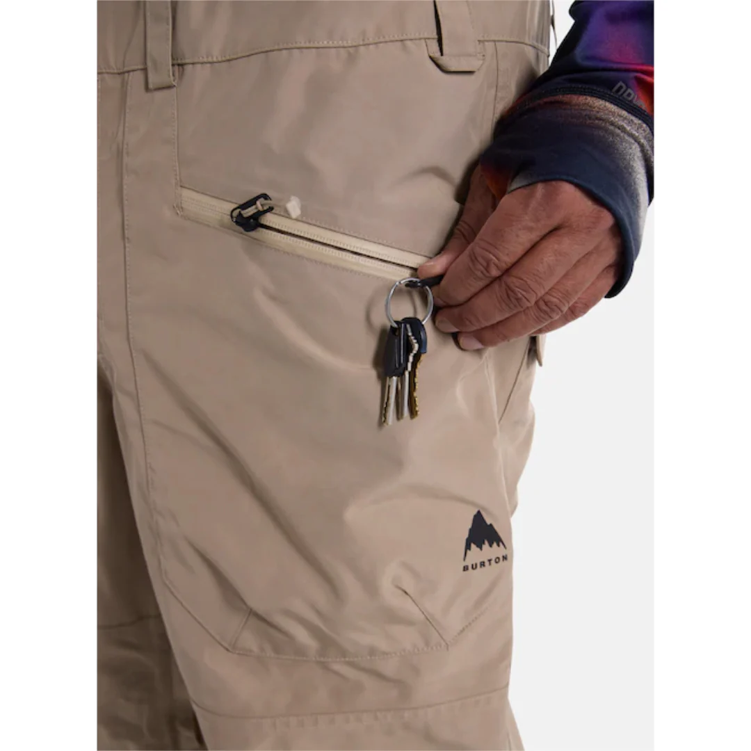 Buton Men's Reserve GORE-TEX Bib Pants- Summit Taupe - Image 3