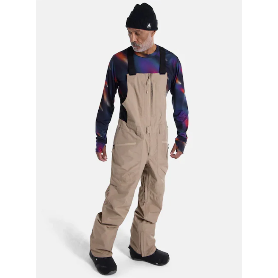 Buton Men's Reserve GORE-TEX Bib Pants- Summit Taupe - Image 8
