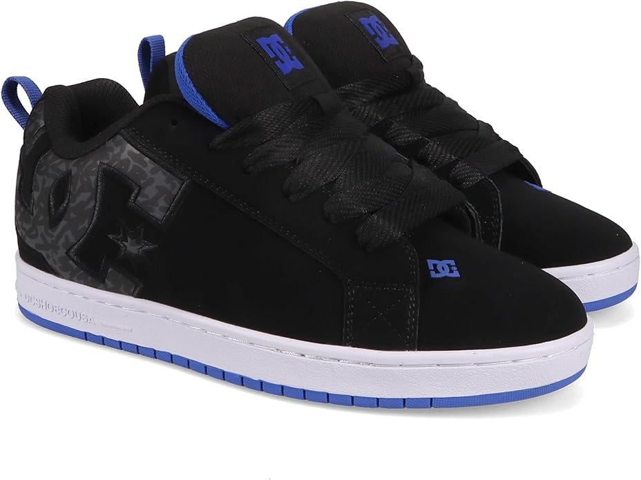 DC Court Graffik - Black/Blue - Image 7